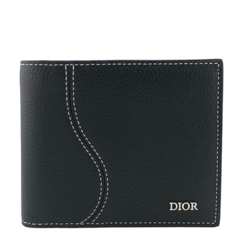CHRISTIAN DIOR Dior Saddle Bifold Wallet Black Men's Z0005360