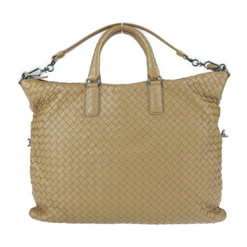 Bottega Veneta convertible bag intrecciato handbag 354216 leather light brown series 2WAY semi-shoulder tote