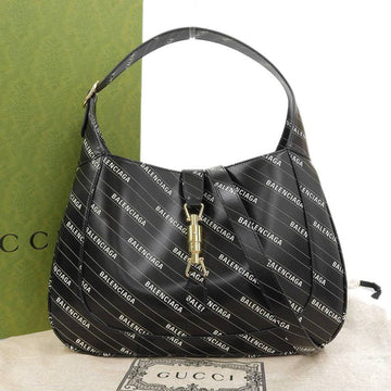 Gucci x Balenciaga Jackie 1961 The Hacker Project Medium Bag Black 636712 498879