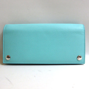 TIFFANY Wallet Travel Leather Blue