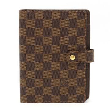 LOUIS VUITTON Damier Agenda MM Notebook Cover 6 Hole Type No Solid R20240