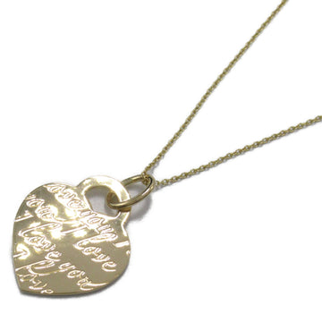 TIFFANY&CO Notes Heart Necklace Necklace Gold K18 [Yellow Gold] Gold