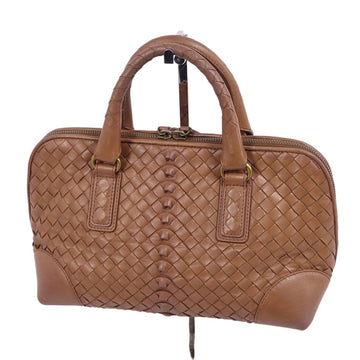 BOTTEGA VENETA bag handbag tote intrecciato calf leather ladies brown