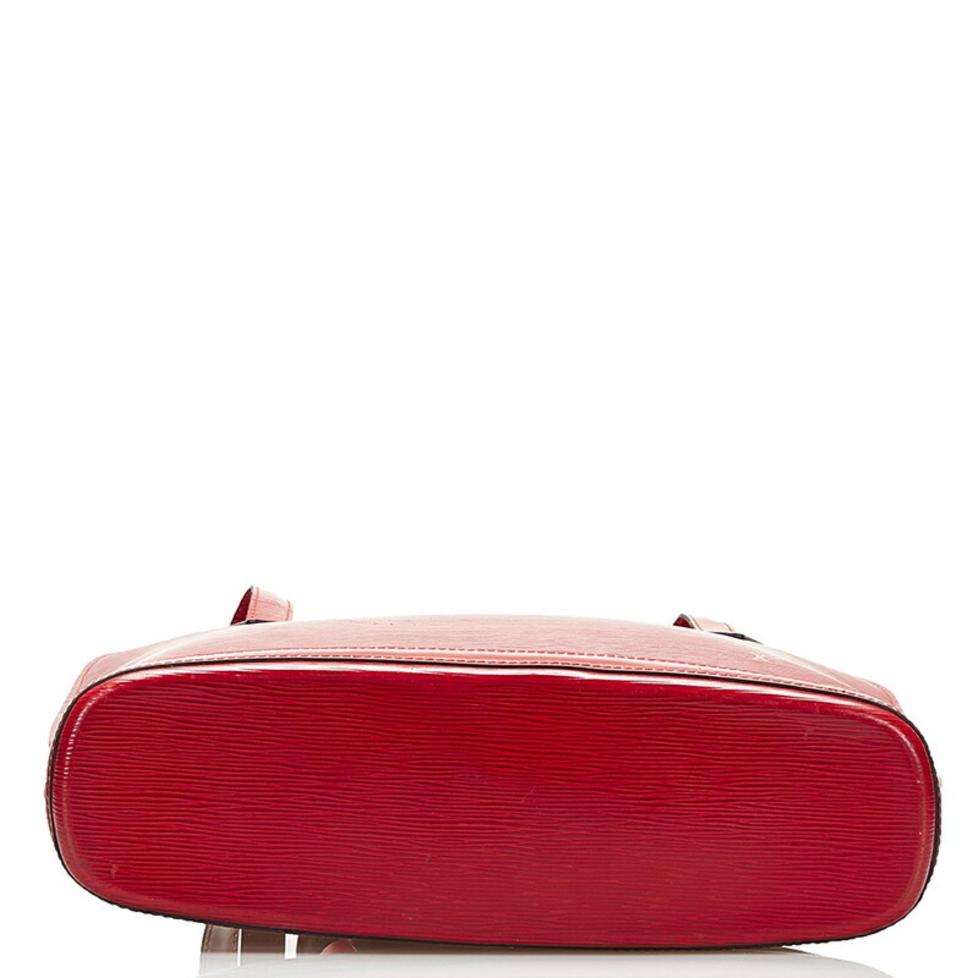 Authentic LOUIS VUITTON Lussac Shoulder Hand Bag Epi Red M52287