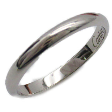 CARTIER 1895 band ring Ring Silver Pt950Platinum Silver