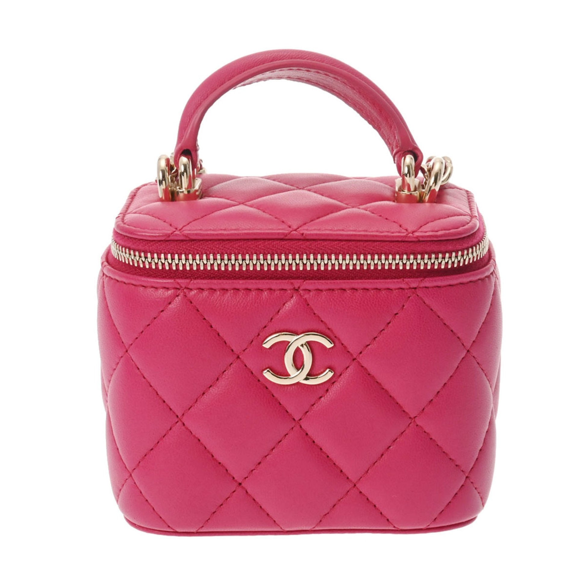 Chanel Small Vanity Case Pink AP2198 Lambskin