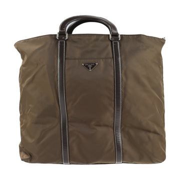 PRADA handbag BN1050 nylon khaki 2WAY shoulder