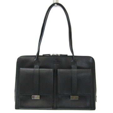 GUCCI 002 1045 Women's Leather Handbag Black