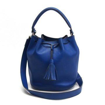 ANYA HINDMARCH Bag Leather Shoulder Blue
