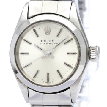 ROLEXVintage  Oyster Perpetual 6618 Steel Automatic Ladies Watch BF560568