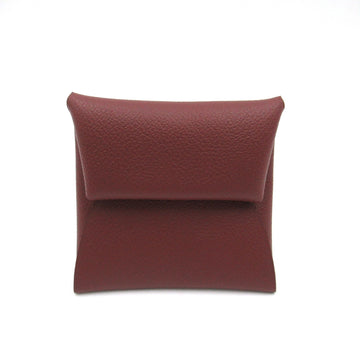 HERMES Bastia Brown Shave leather
