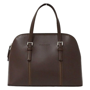 BURBERRY bag ladies brand handbag leather brown