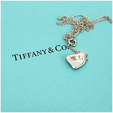 TIFFANY Necklace Full Heart Silver 925 &Co Women's Pendant