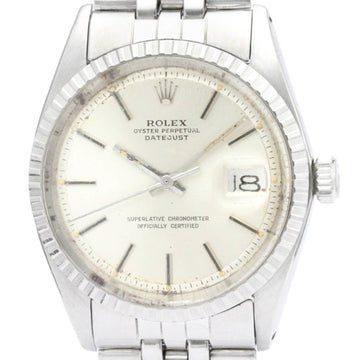 ROLEXVintage  Datejust 1603 Stainless Steel Automatic Mens Watch BF559629