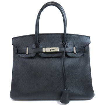 Hermes Birkin 30 black handbag Epson ladies HERMES