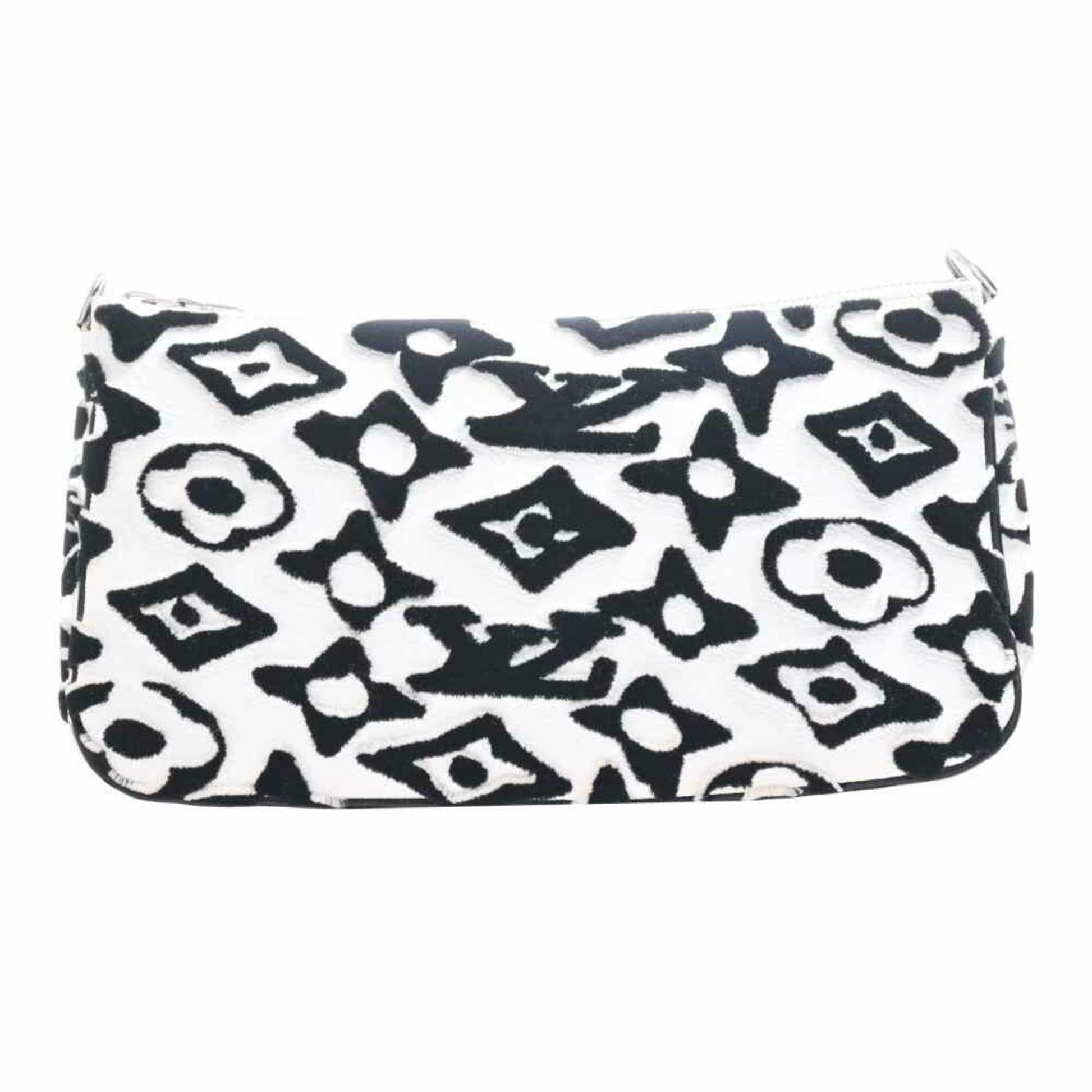 Louis Vuitton x UF Pochette Accessoires White in Tufted Canvas with  Silver-tone - US