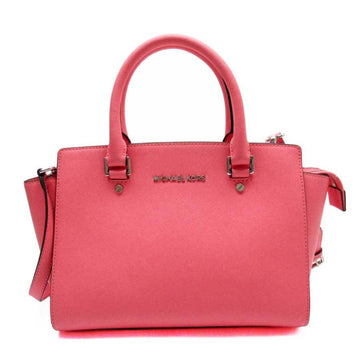 MICHAEL KORS Handbag Shoulder Bag 2Way Pink Color Leather
