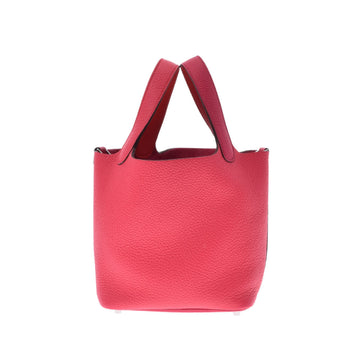 Hermes Picotin Lock PM Kazak Rose Extreme Y Engraved (around 2020) Women's Taurillon Clemence Handbag