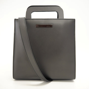 GUCCI/ 001・1434・1855 2WAY Handbag Shoulder Bag Gray Ladies