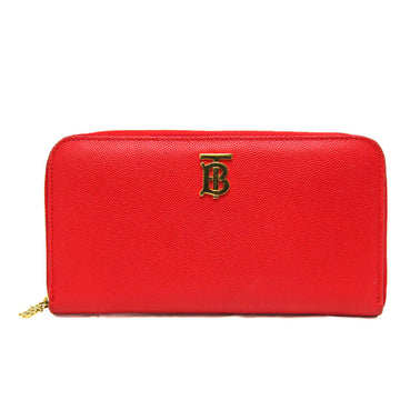 BURBERRY 8023298 Women's Leather Long Wallet [bi-fold] Red Color
