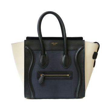 Celine Handbag Luggage Micro Multicolor Ladies Leather