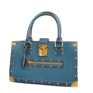 LOUIS VUITTON M92202 Monogram Mini Alma-O Hand Bag Canvas blue