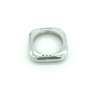 CHANEL Silver 925 Square Ring No. 15