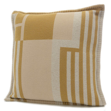 HERMES Avalon Vibration Cushion Wool/Cashmere Beige