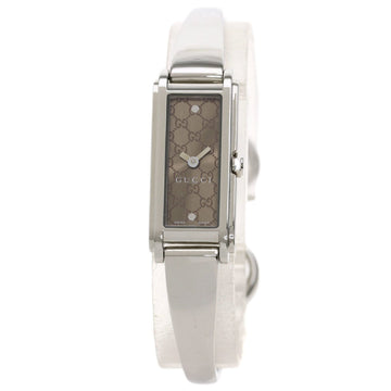 Gucci YA109 Square Face Watch Stainless Steel / SS Ladies GUCCI