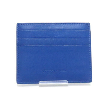 Bottega Veneta maxi intrecciato card case blue