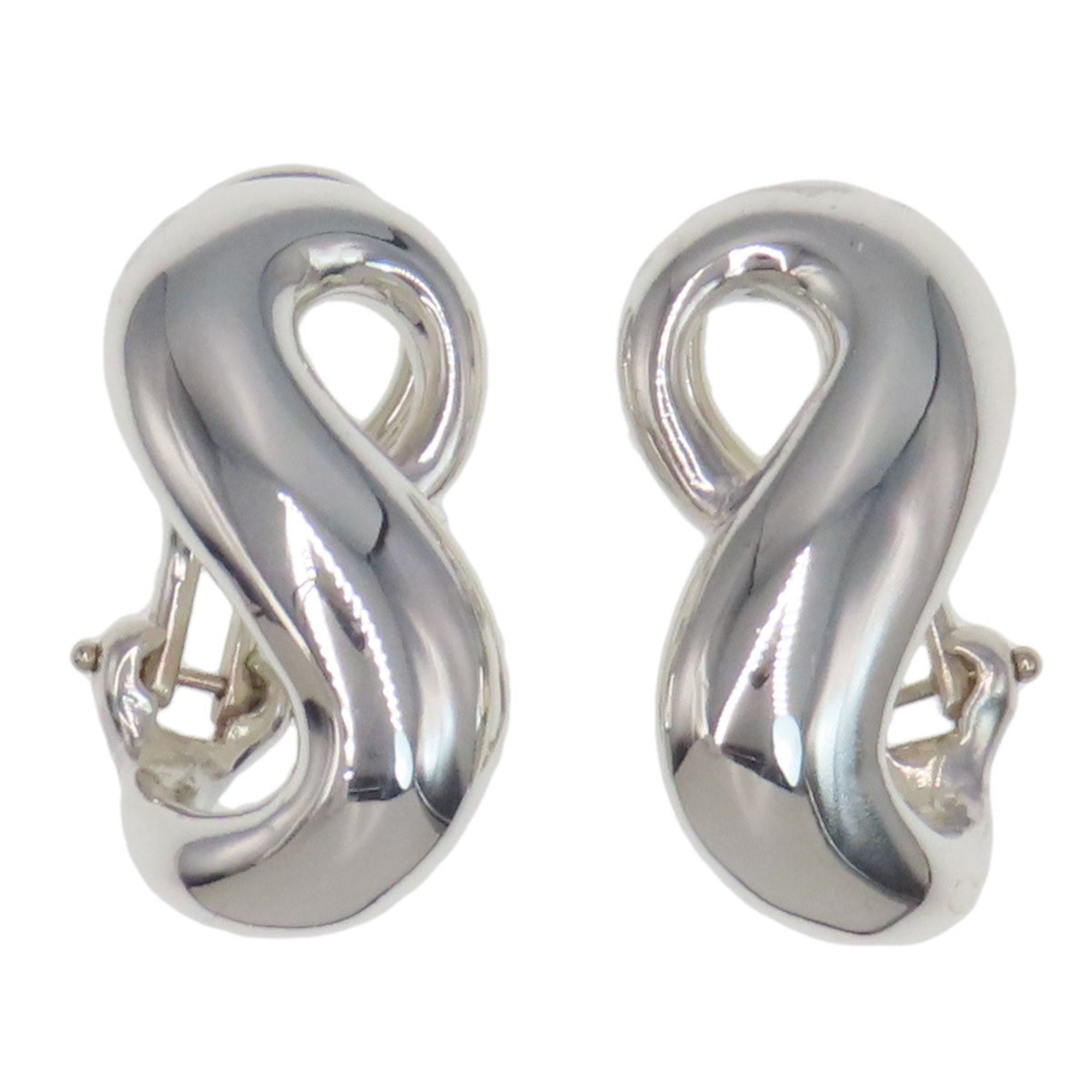Infinity Stud Earrings By Posh Totty Designs | notonthehighstreet.com