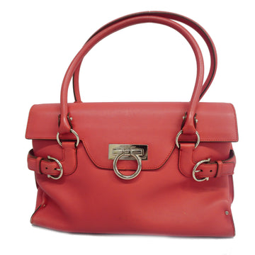 SALVATORE FERRAGAMOAuth  Gancini Shoulder Bag Women's Leather Shoulder Bag Pink