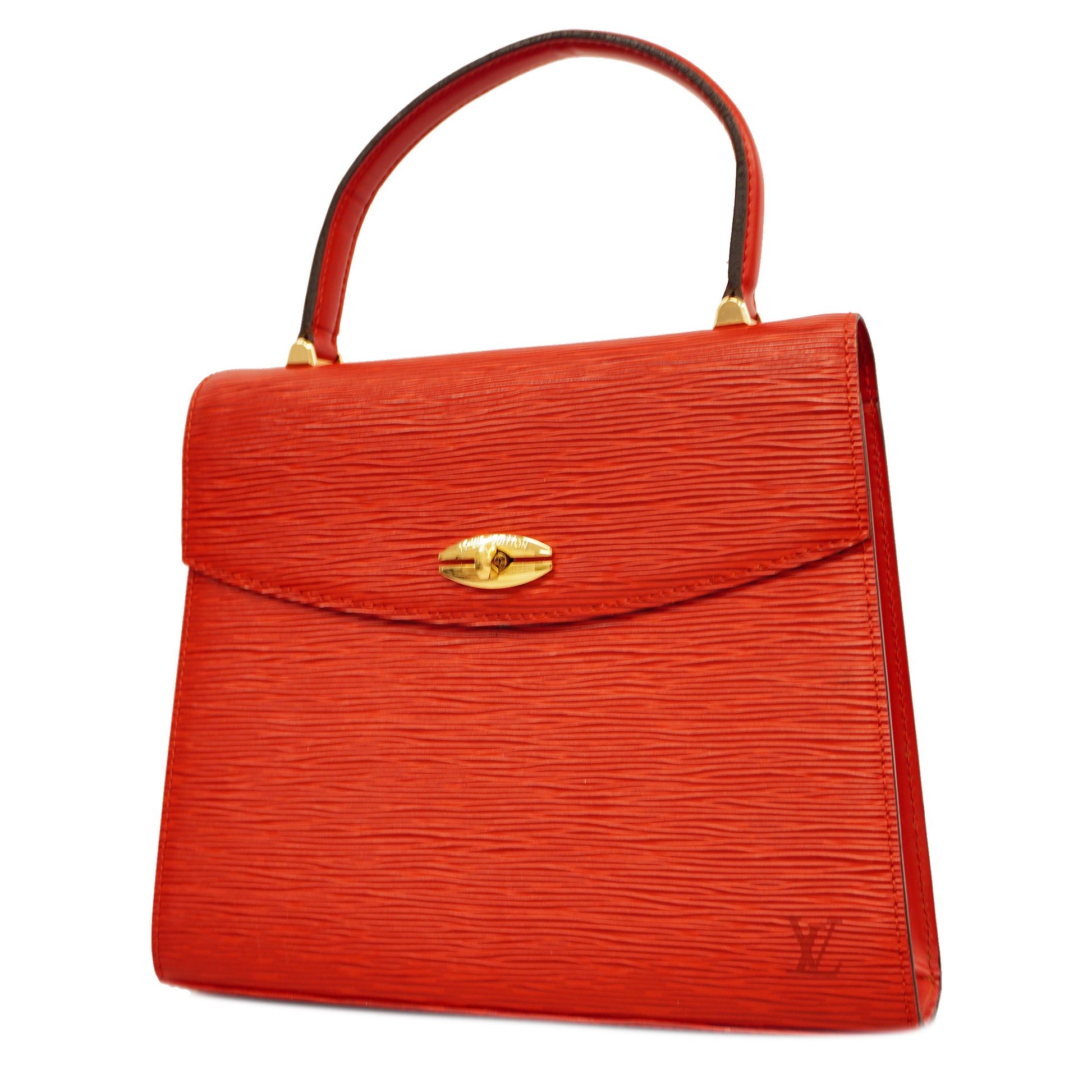 Louis Vuitton Vintage Louis Vuitton Malesherbes Red Epi Leather