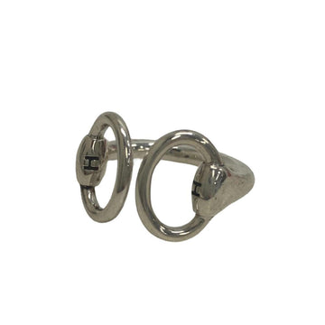 HERMES Nausicaa Ring Silver Ladies