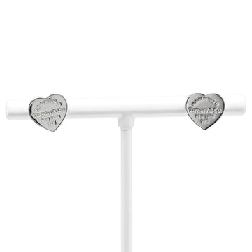 TIFFANY&Co. Return to Heart Tag Earrings Silver 925 Approx. 2.11g