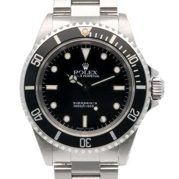 ROLEX Submariner Oyster Perpetual Watch Stainless Steel 14060 Men's