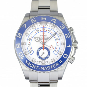 ROLEX Yacht-Master II 116680 White Dial Watch Men's