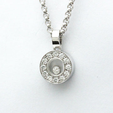 CHOPARD Happy Diamond 79/3087-20 White Gold [18K] Diamond Men,Women Fashion Pendant Necklace [Silver]