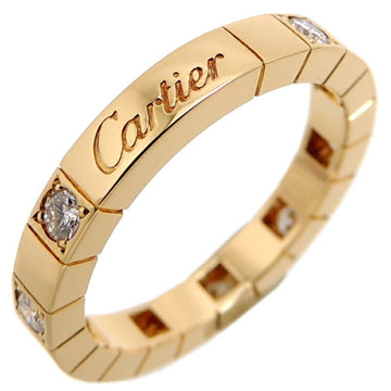 CARTIER #53 Raniere Diamond Women's Ring 750 Yellow Gold No. 13
