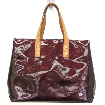 LOUIS VUITTON Monogram Vernis Reade PM M91993 Women's Handbag Amarante