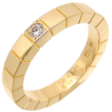 Cartier #49 Raniere Diamond Women's Ring 750 Yellow Gold No. 9