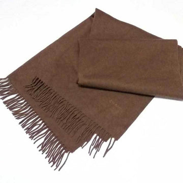 CHANEL stall cashmere brown unisex