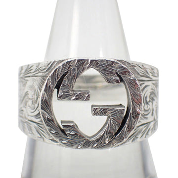 GUCCI 925 Interlocking G Ring No. 19.5