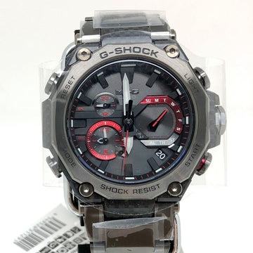 CASIO G-SHOCK Watch MTG-B2000YBD-1AJF MT-G Analog Tough Solar Mobile Link Function Carbon Stainless Steel Black Red