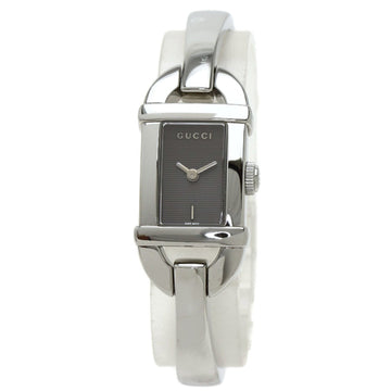 GUCCI 6800L Bangle Watch Stainless Steel SS Ladies