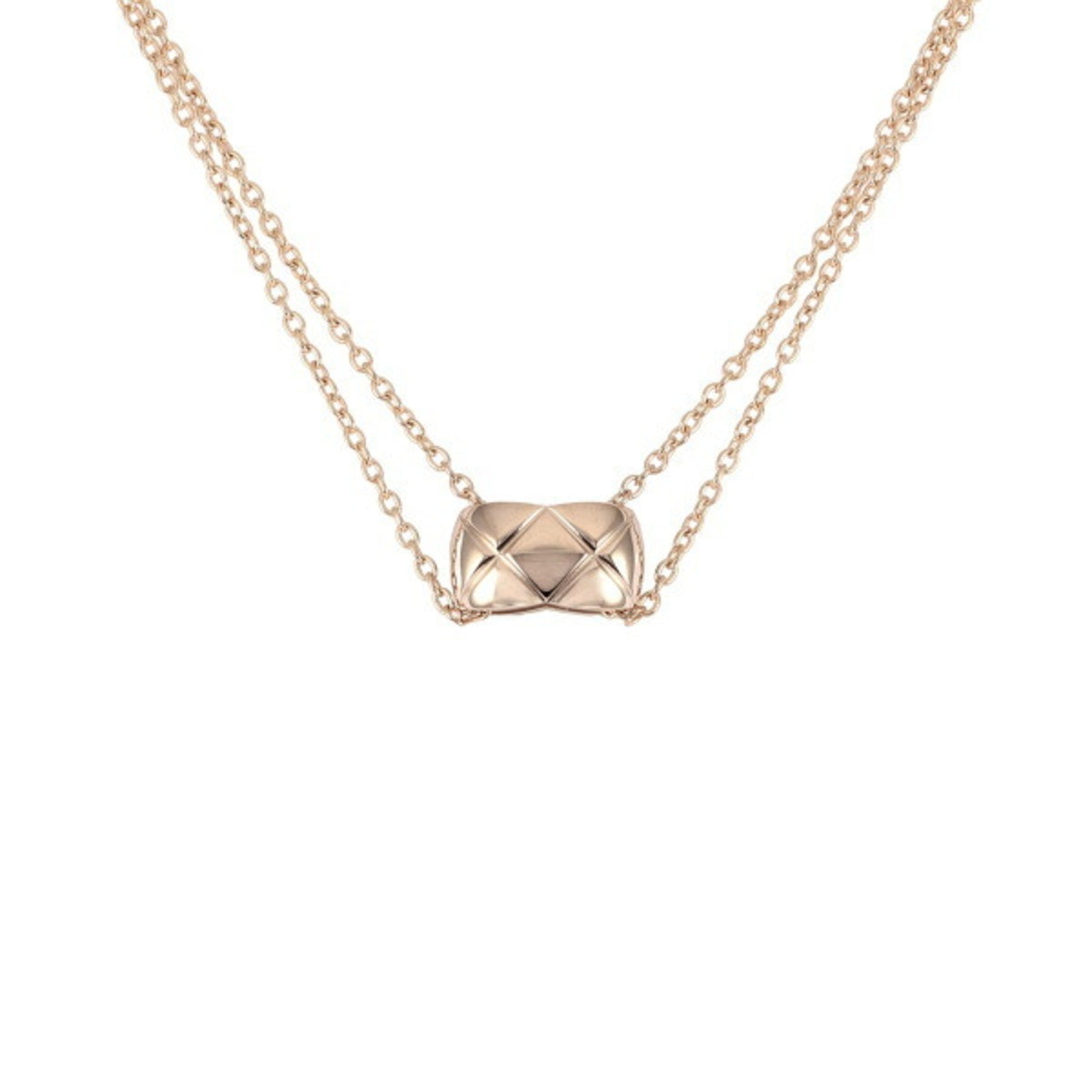 CHANEL Collection Coco Crush K18PG Pink Gold Necklace