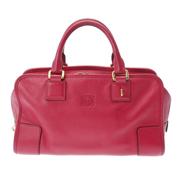 LOEWE Amazona 28 Red Women's Leather Handbag