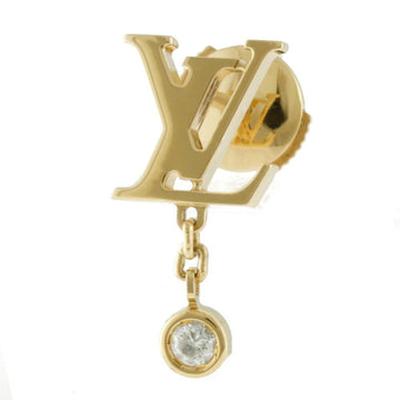Gold Louis Vuitton Book de Reuil Earrings