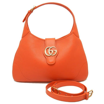 GUCCI Medium Shoulder Bag 726274 Aphrodite Leather Orange 251349