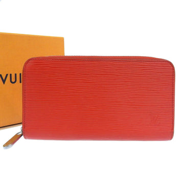 LOUIS VUITTON Epi Zippy Round Long Wallet Coquelicot Red M61859